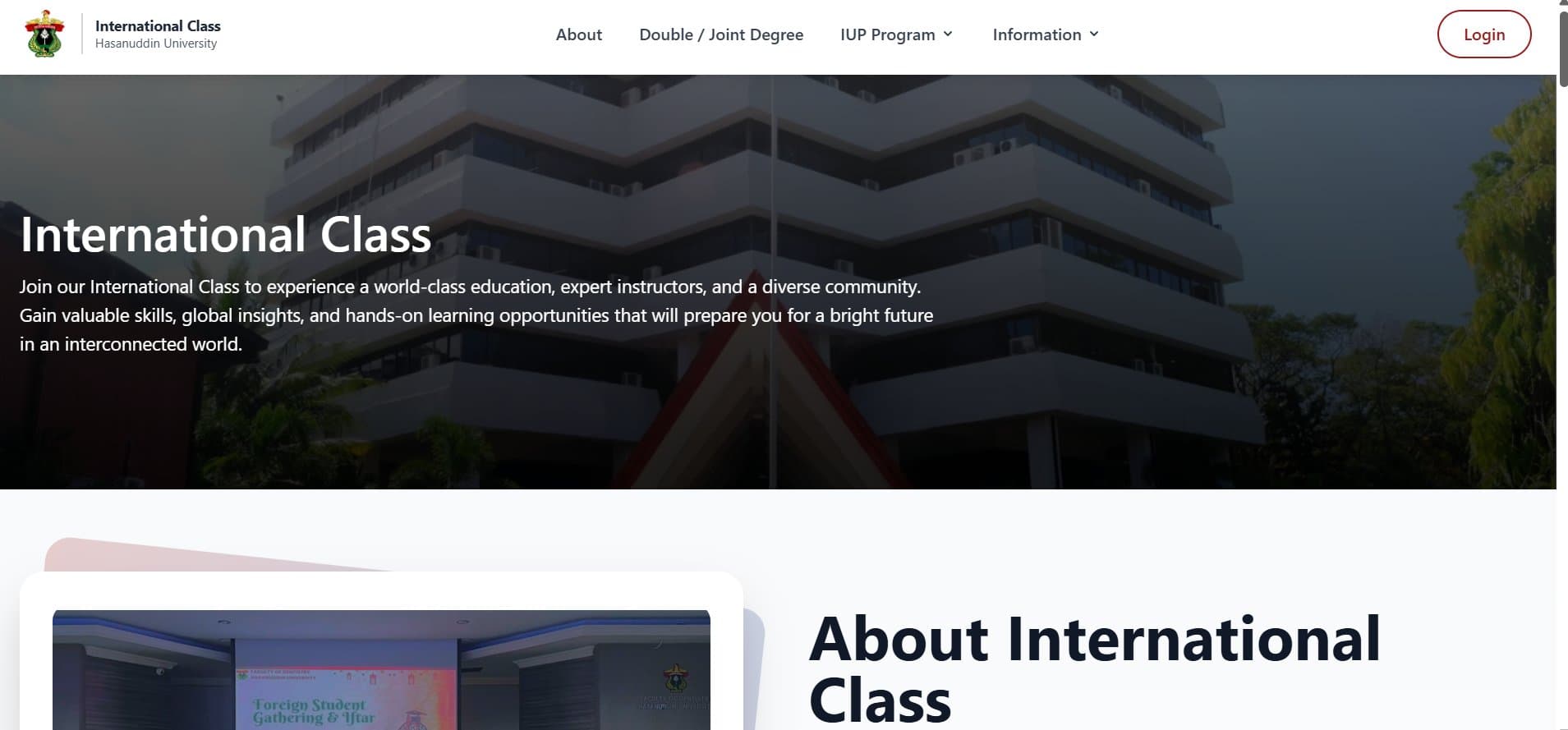 International Class project